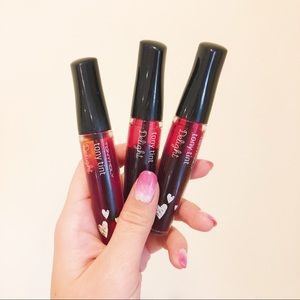 SET OF 3 Korean Lip Tints (TONYMOLY Delight)